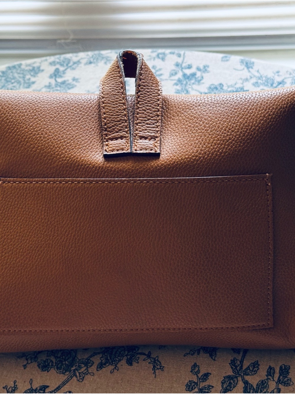 Free People Brown Pebbled Leather Clutch - Picture 4 of 14